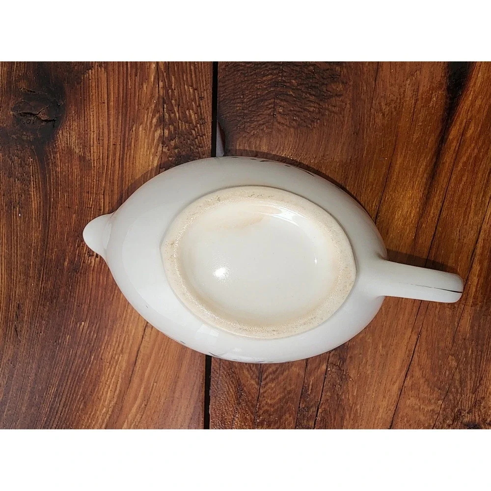 Mid Century Atomic Mod Design retro 1950s Gravy Dressing Boat‎